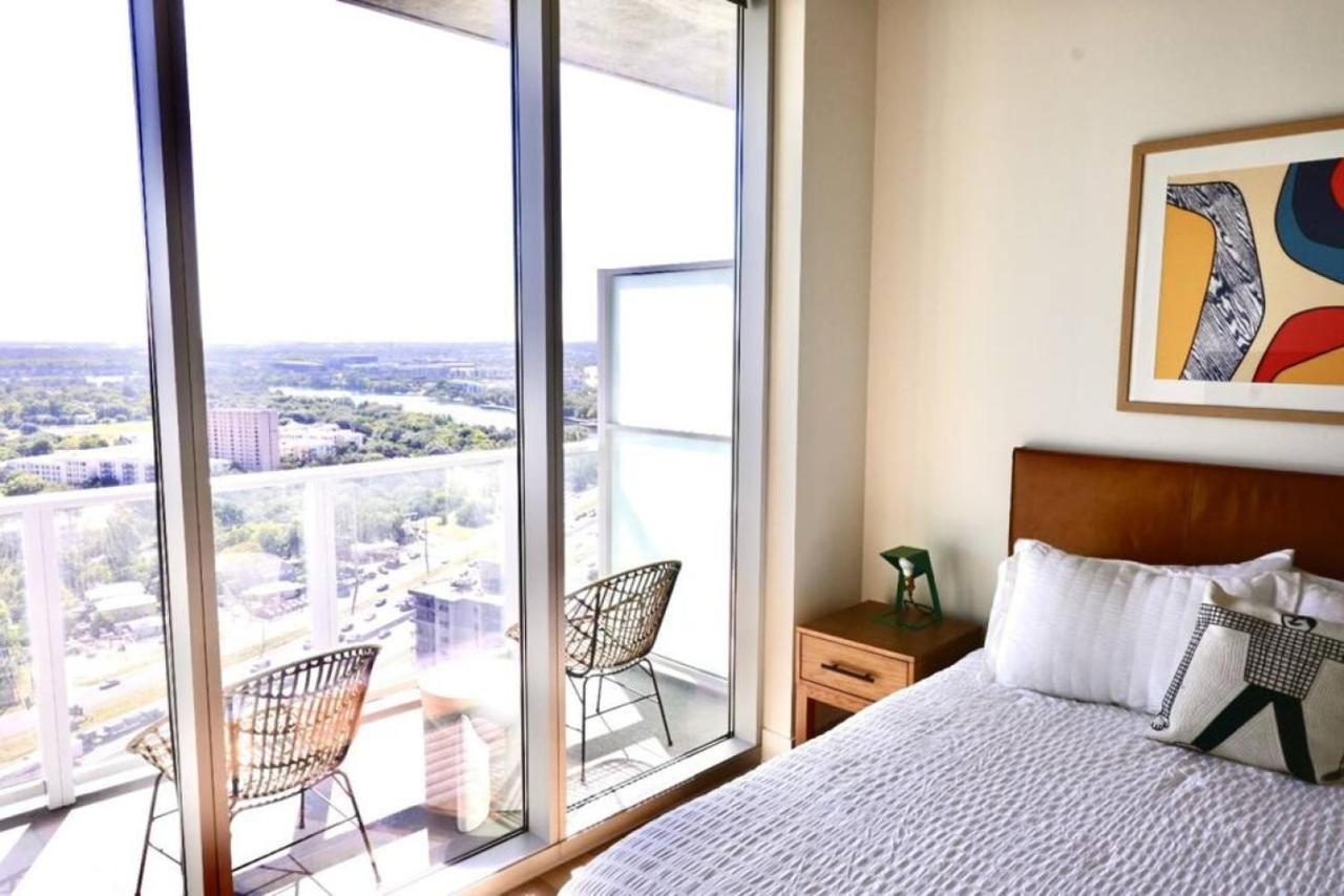 Luxury 1Br With Views, Rooftop Pool And Walk To Rainey St. Apartment Austin Exterior photo